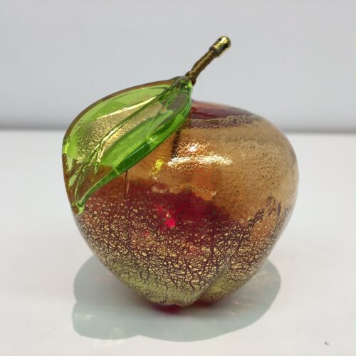 Murano glas appel rood