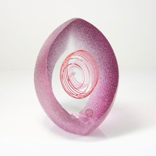 Loranto Boheems kristal 'Object Roze'