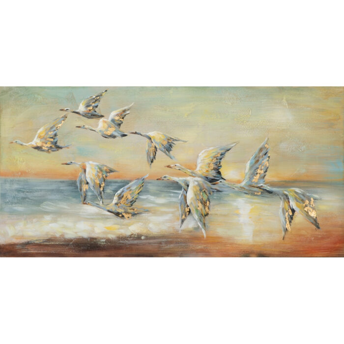 Schilderij 'Flying Geese'