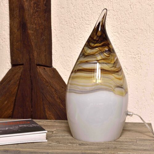 Loranto glazen lamp 'Murrina Earth'