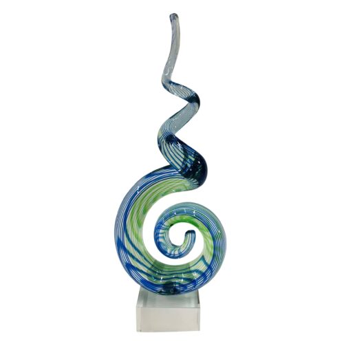Design glas beeld 'Twister'