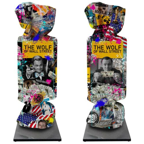Ad van Hassel Art Toffee 'The Wolf of Wall Street'