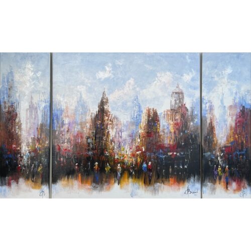 Henry Brand schilderij 'Big City'