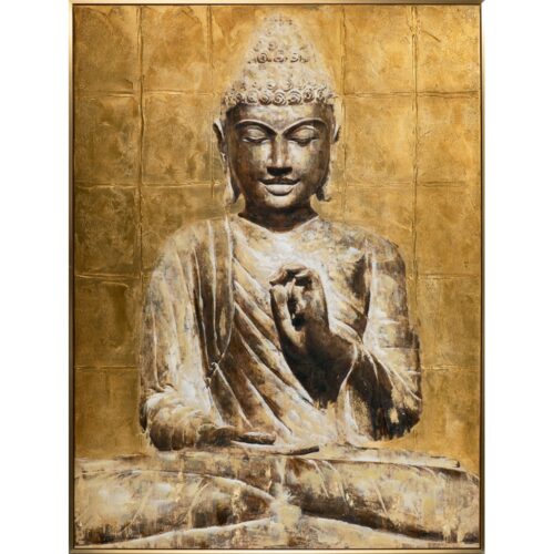 Schilderij 'Golden Buddha'