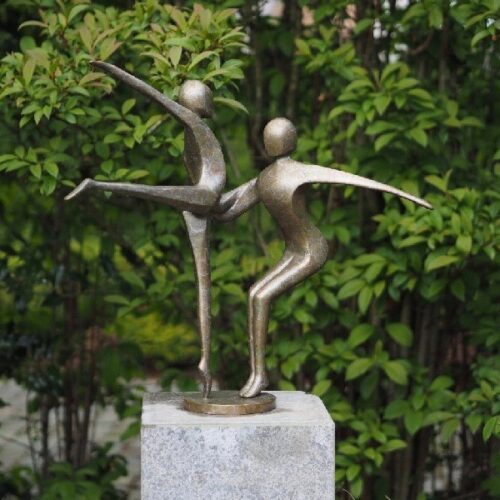 Bronzartes bronzen beeld 'Happy Couple'