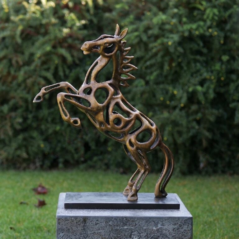 Bronzartes bronzen beeld 'Horse'