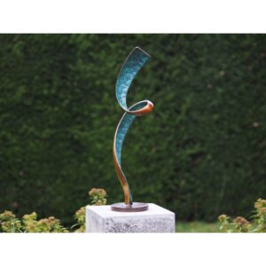 Bronzartes bronzen beeld 'Abstract Twist'