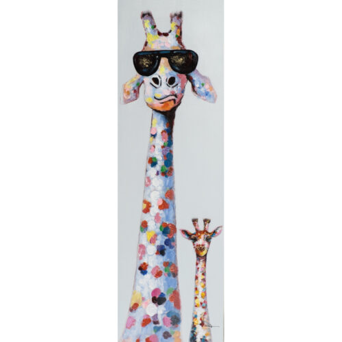 DecoArt schilderij 'Giraffen'