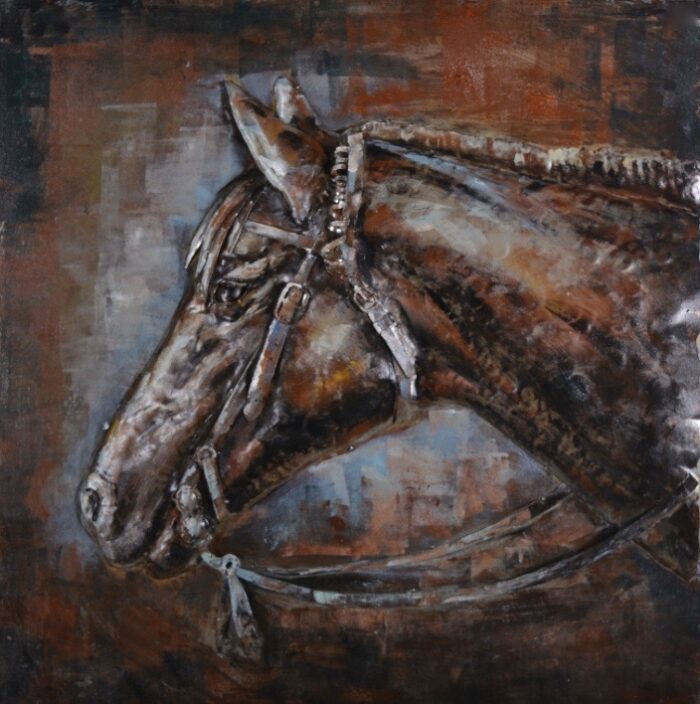 Metal Art 3D schilderij 'Paard'