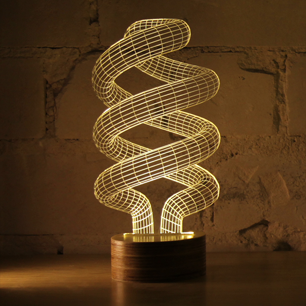 Studio Cheha BULBING lamp '#Spiral'