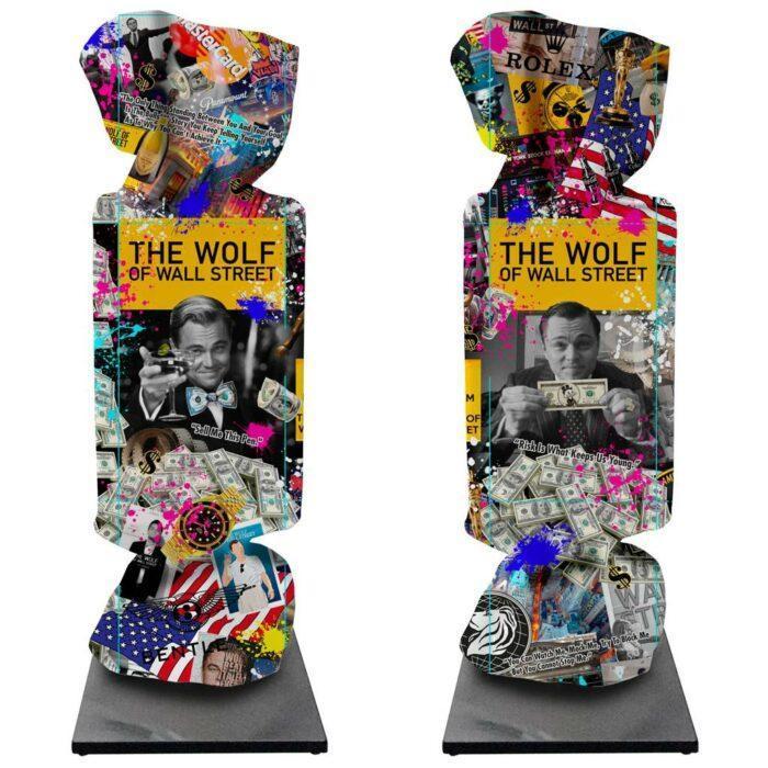 Ad van Hassel Art Toffee 'The Wolf of Wall Street'
