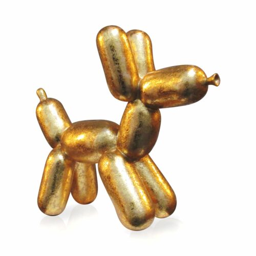 Niloc Pagen beeld Balloon Dog 'Gold' medium
