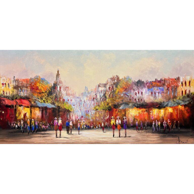 Henry Brand schilderij 'Paris'