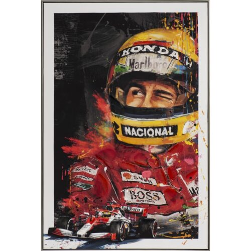 Schilderij 'Ayrton Senna'